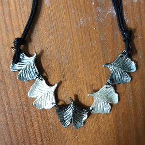 Ginkgo Leaf Necklace